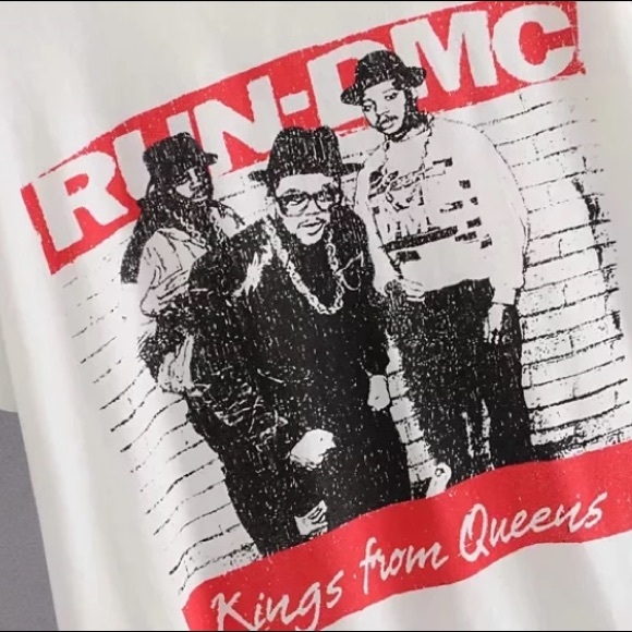 Run DMC Kings From Queens Band Music Graphic Tee - Picture 5 of 5